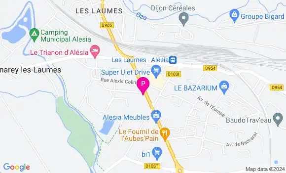 Localisation Pamela Prunet