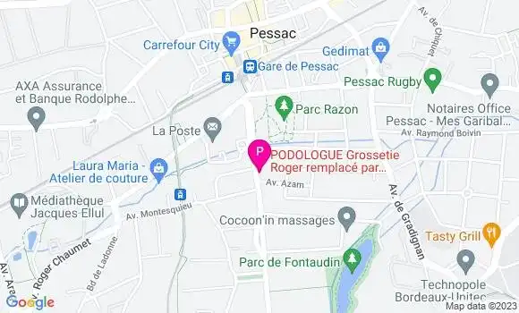 Localisation Vincent Grossetie
