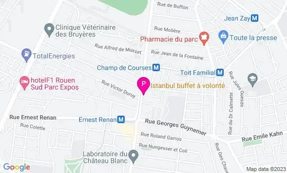 Localisation Segolene Ridel