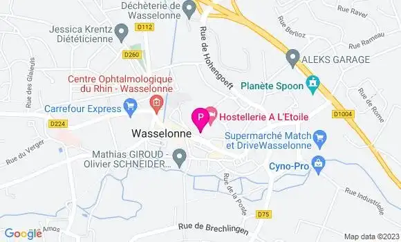 Localisation Emmanuelle Schott