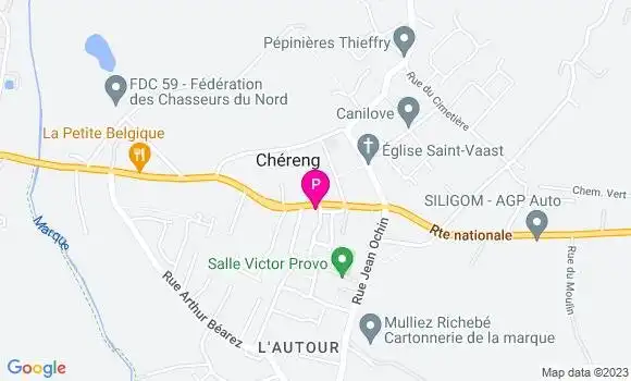 Localisation Sandrine Vanremoortere Charley