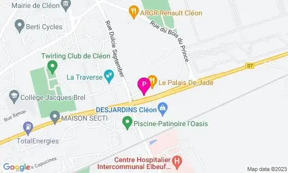 Localisation Maud Dudognon