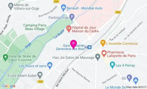 Localisation Aurelie Arnaudo