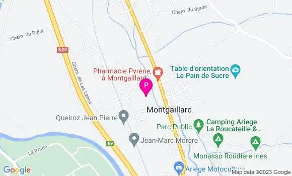 Localisation Carole Thivet