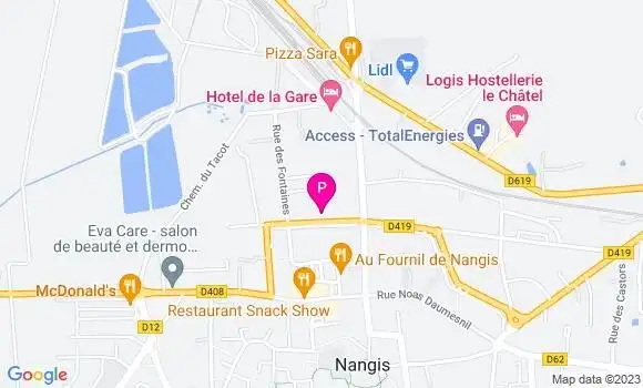 Localisation Carinne Teulade