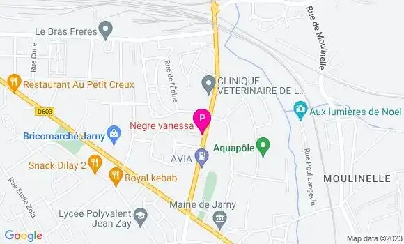 Localisation Vanessa Negre
