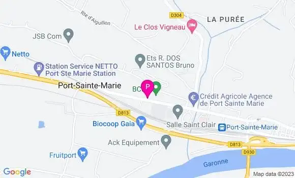 Localisation Benjamin Le Thomas