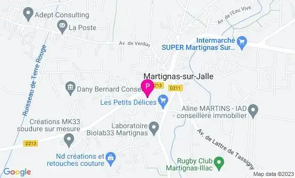Localisation Matthieu Parquin