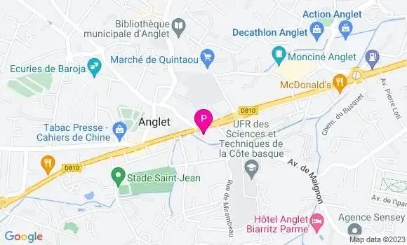 Localisation Antoine Agrafeil
