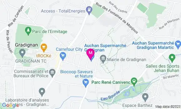 Localisation Charlene Bolle