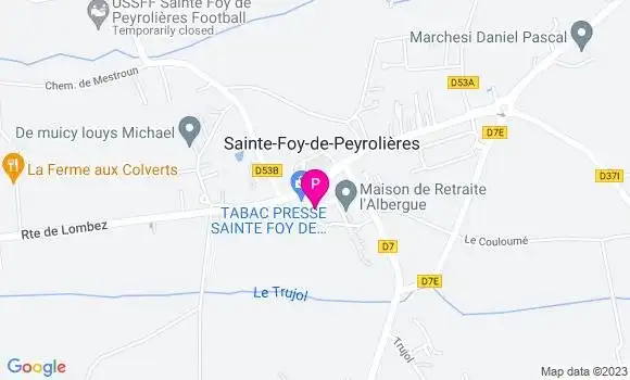 Localisation Manon Maillotte