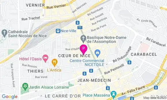 Localisation Yves Marie Pitault