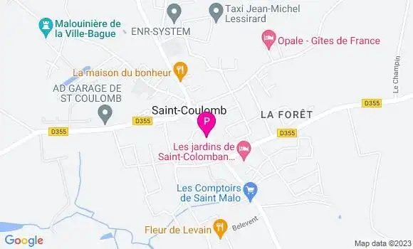 Localisation Valentin Tymen