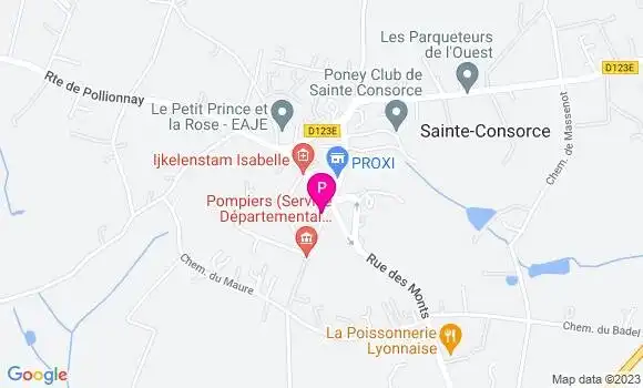Localisation Lucie Sastre