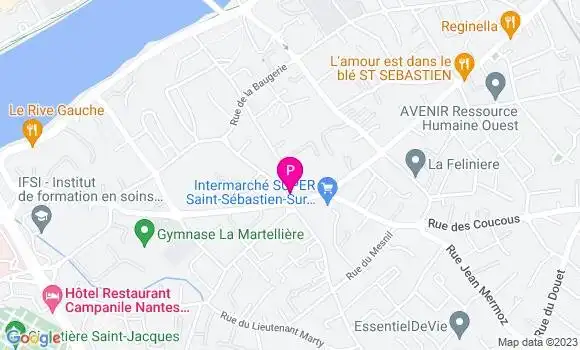 Localisation Benoit Bertaux