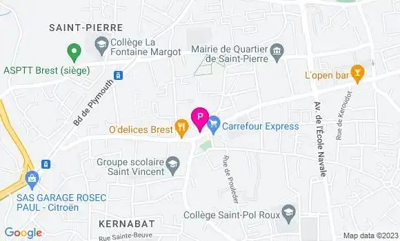 Localisation Laurence Billy Le Saout