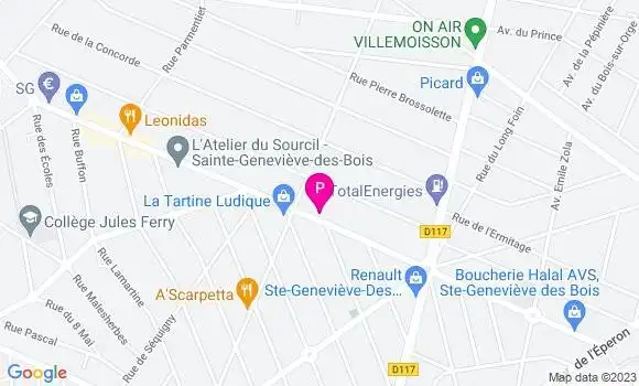 Localisation Sandrine Lahitte Chatel