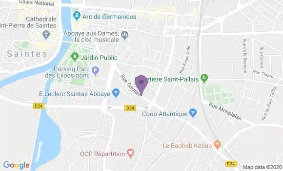 Localisation Sandrine Roy
