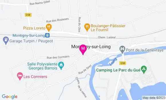 Localisation Lea Tissier