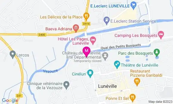 Localisation Emilie Chassel