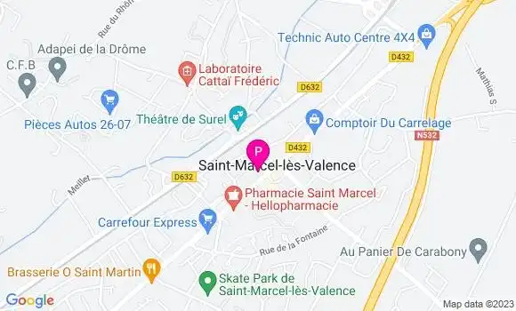 Localisation Marie Delabre Fouche