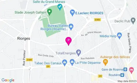 Localisation Elise Berlat