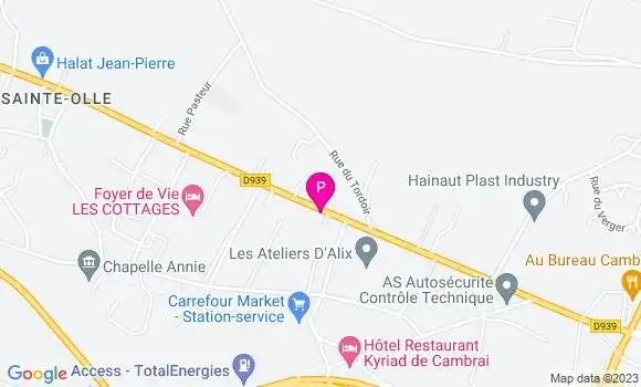 Localisation Vincent Rauline