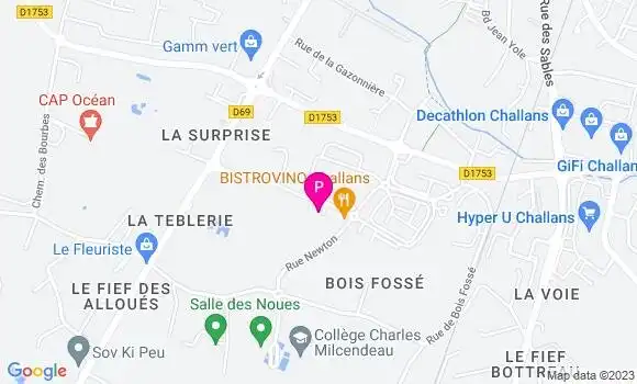 Localisation Julie Le Cam