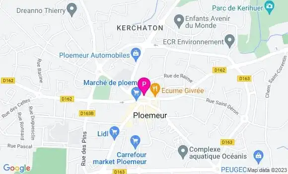 Localisation Guillaume Le Doeuff