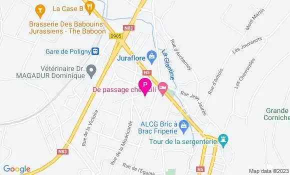Localisation Marion Carvalheiro