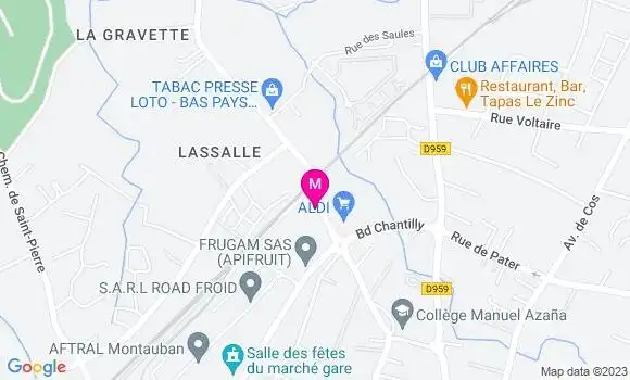Localisation Elsa Mazille