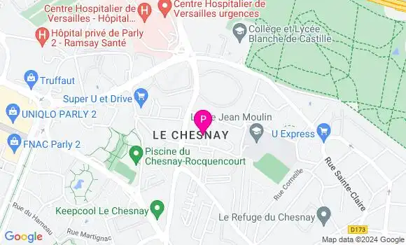 Localisation Chloé Bourmance