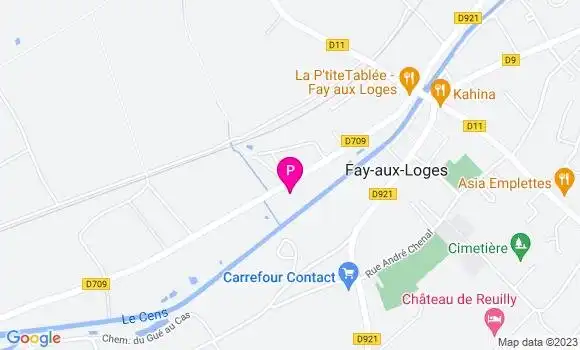 Localisation Sophie Recazin
