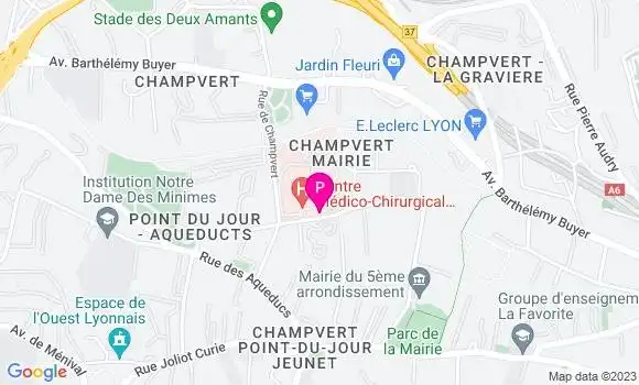 Localisation Vincent Bony