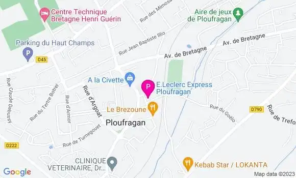 Localisation Fabrice Rabec