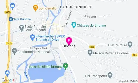 Localisation Lucille Orial