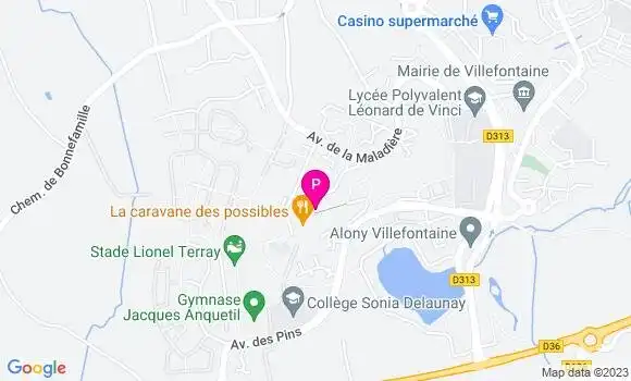 Localisation Alexis Fournier