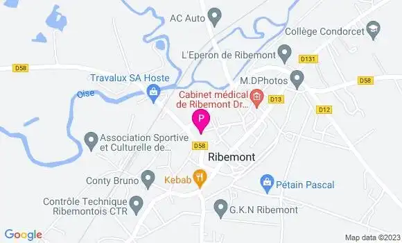 Localisation Sylvie Raynal Beirnaert