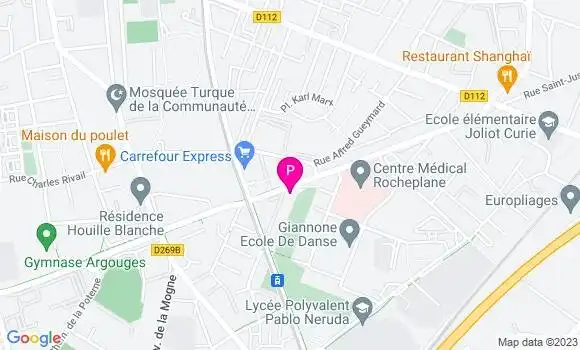 Localisation Severine Rey