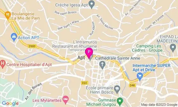 Localisation Catherine Garnier Bezol