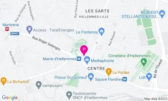 Localisation Catherine Galand Ghilbert