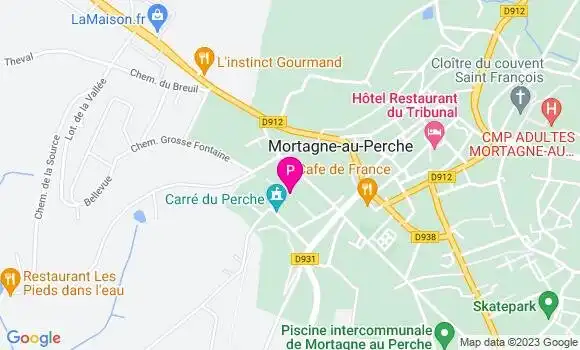 Localisation Guillaume Bernay