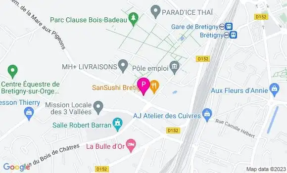 Localisation Delphine Debray Rateau