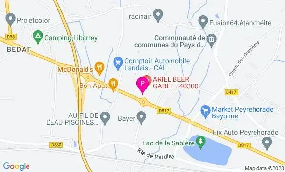 Localisation Lucie Charon