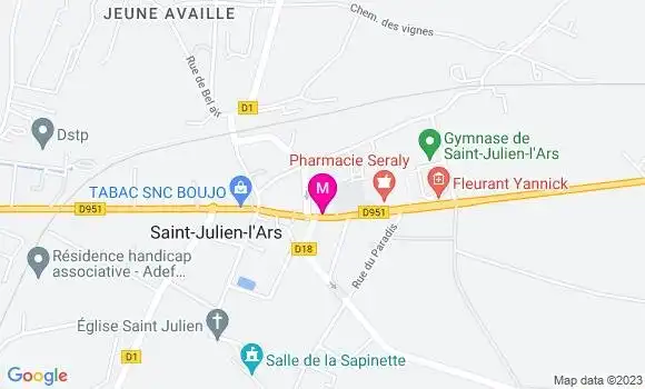 Localisation Julien Vignon