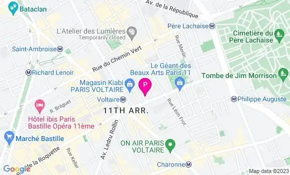 Localisation Manon Gardette Penot