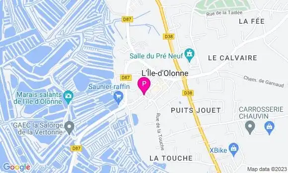 Localisation Helene Gaillard