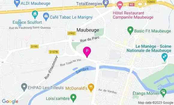 Localisation Capucine Bourdon