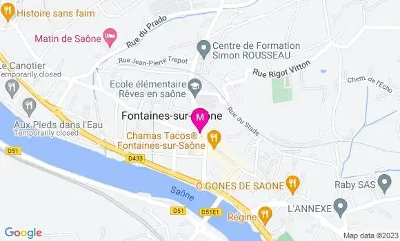 Localisation Catherine Briday