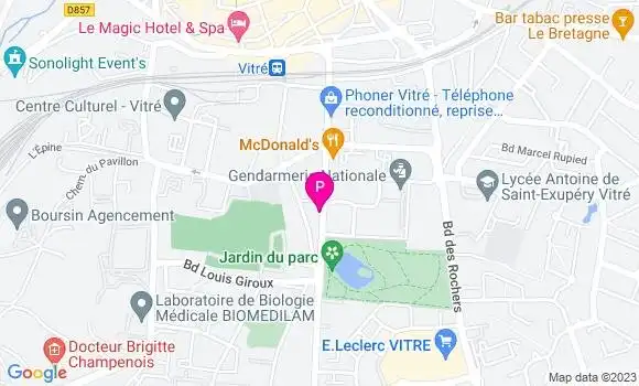 Localisation Annie Doucet